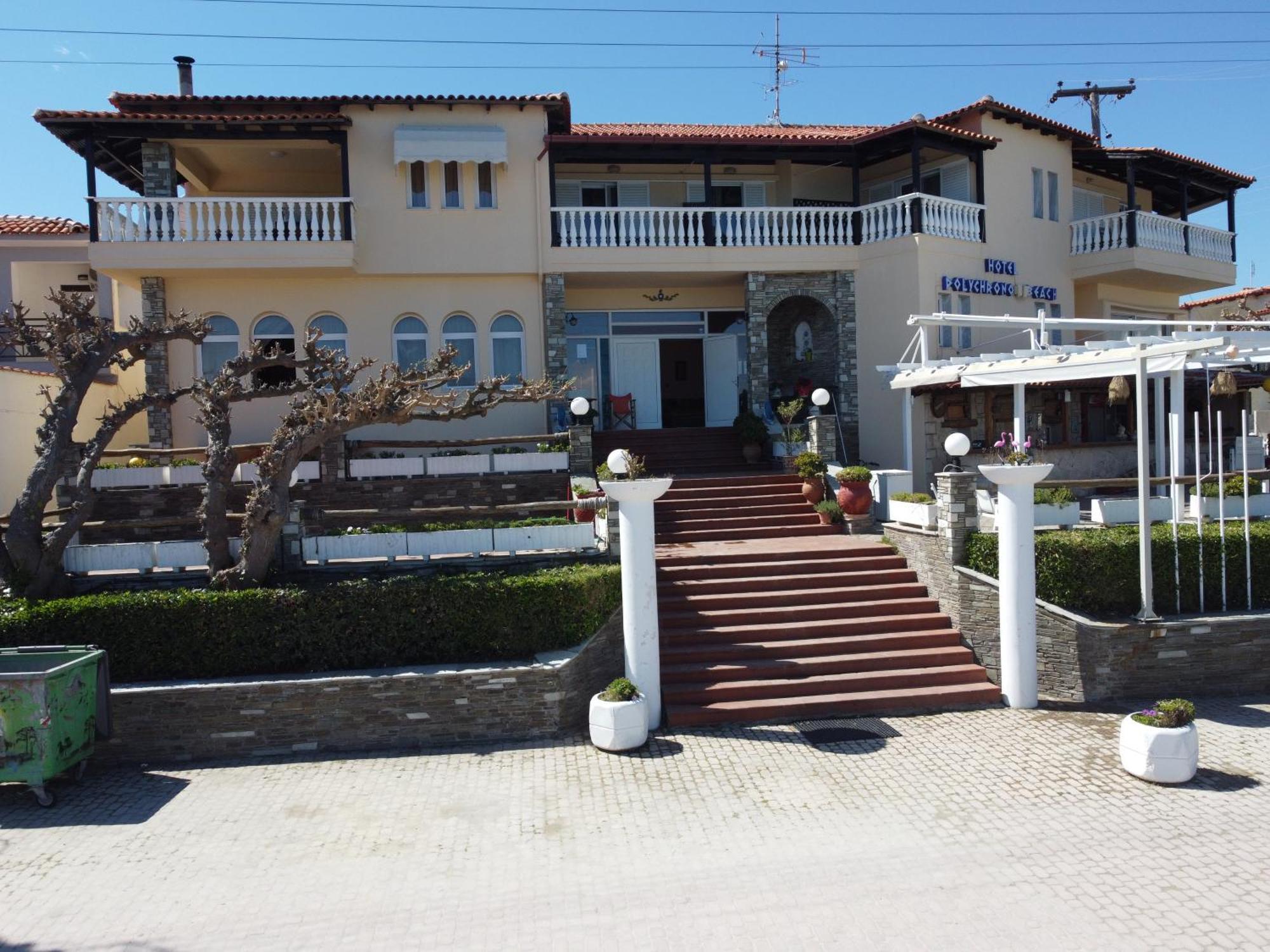 Polychrono Beach Hotel Bagian luar foto