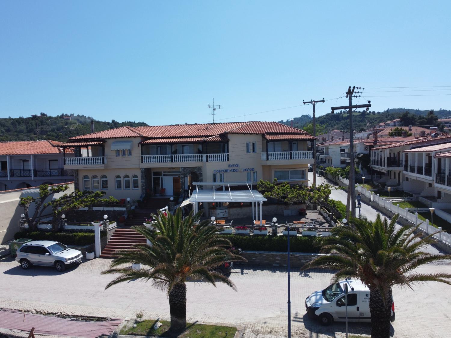 Polychrono Beach Hotel Bagian luar foto